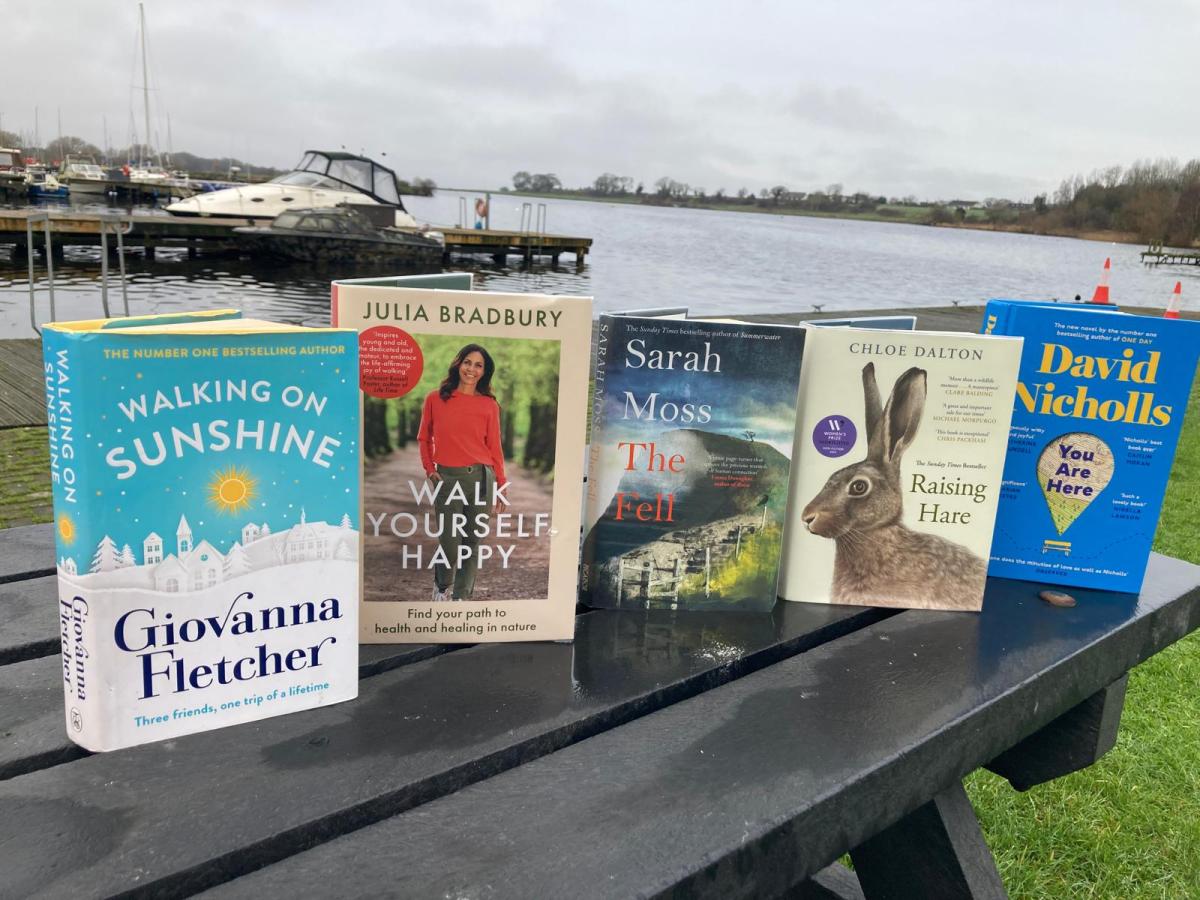 Put on your walking&nbsp;“books”