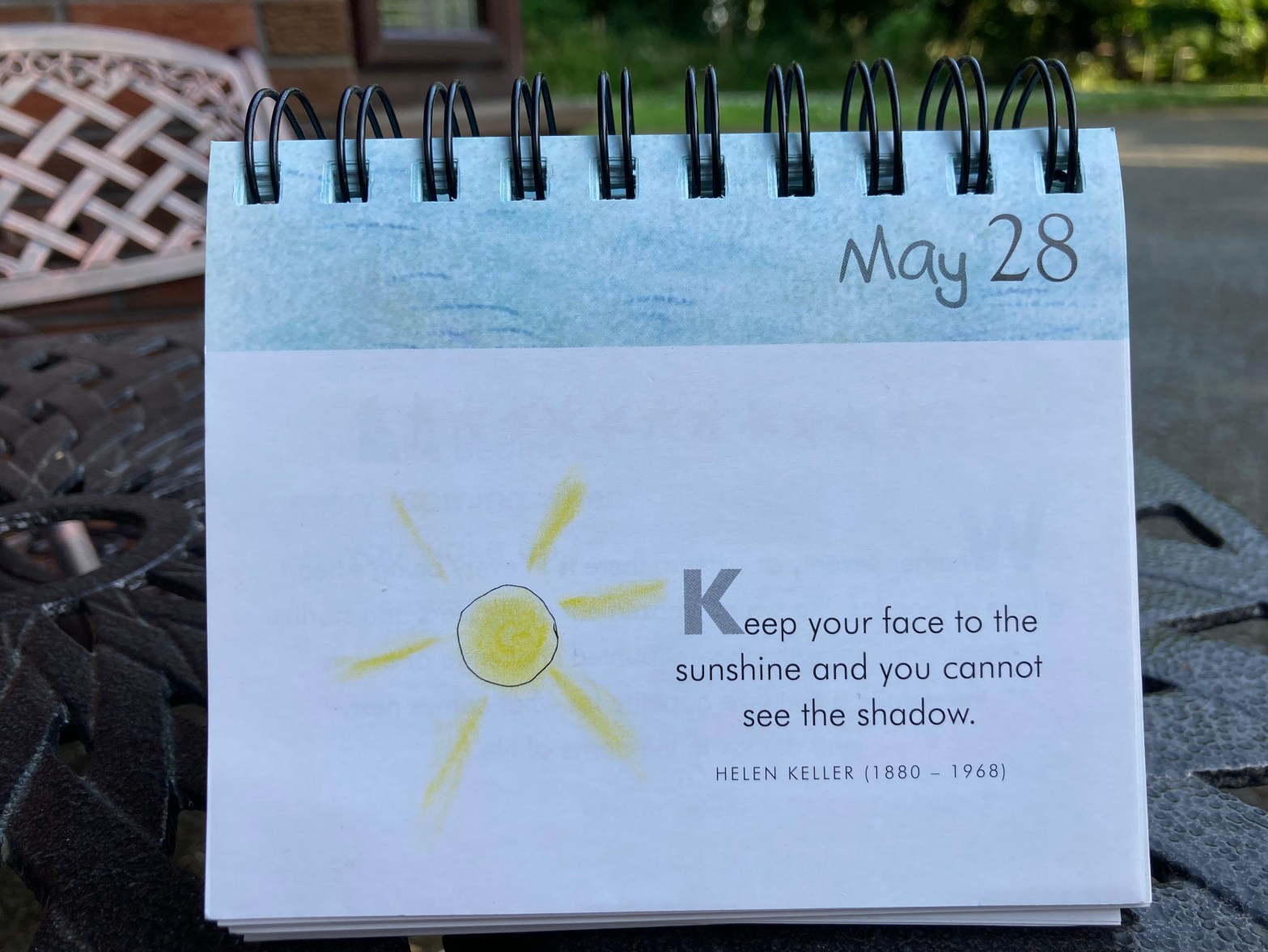 Calendar 28 May 2026